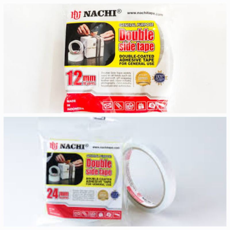 

isolasi bolak balik.NACHi/double tape nachi