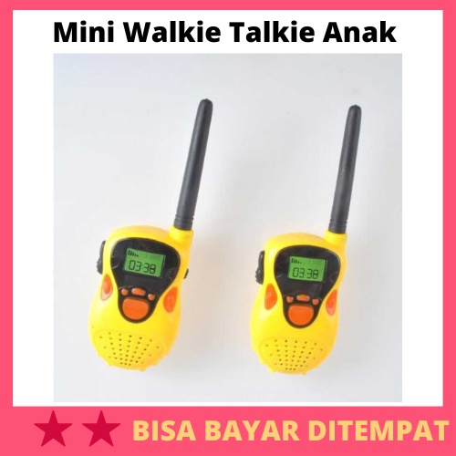 Kids Toys Mini Walkie Talkie Anak 1 Pasang / Mainan Ht Walkie Talki Talkie Talky Handy Talky Talkie 