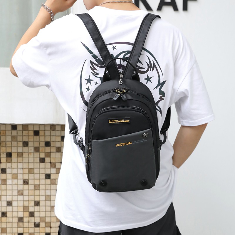 Tas Selempang Ransel Casual Multifungsi Pack Nilon Waterproof  Impor Type 6800