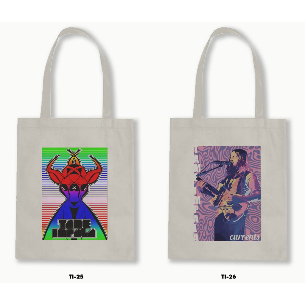 TOTE BAG BLACU - TAME IMPALA 02