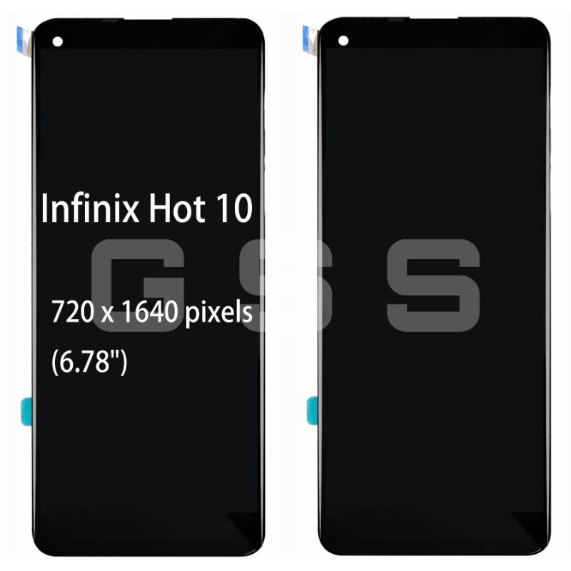 LCD TOUCHSCREEN INFINIX HOT 10 X682 X682B X682C - ORI COMPLETE