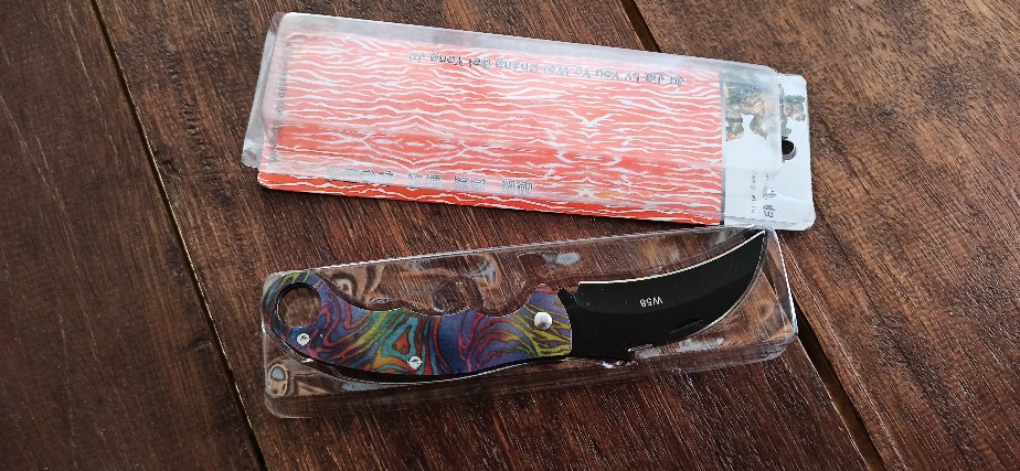 Pisau Dapur Pisau Outdoor Survival Folding Eagle Knife 165mm - W58
