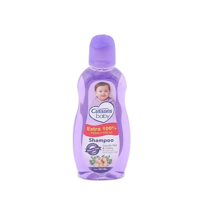 CUSSONS BABY SHAMPOO 100ML NATURAL KEMIRI / SHAMPOO BAYI