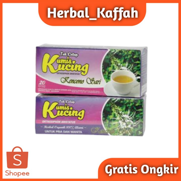 Teh Celup Kumis Kucing Kencono Sari 100% Original