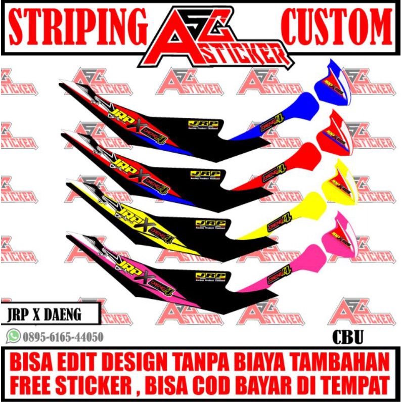 STRIPING SATRIA FU CBU / STRIPING SATRIA FU THAILAND / STICKER VARIASI