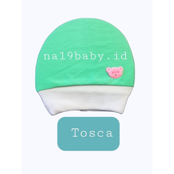 Topi Bulat Bayi Newborn / Kupluk Polos Bayi Baru Lahir