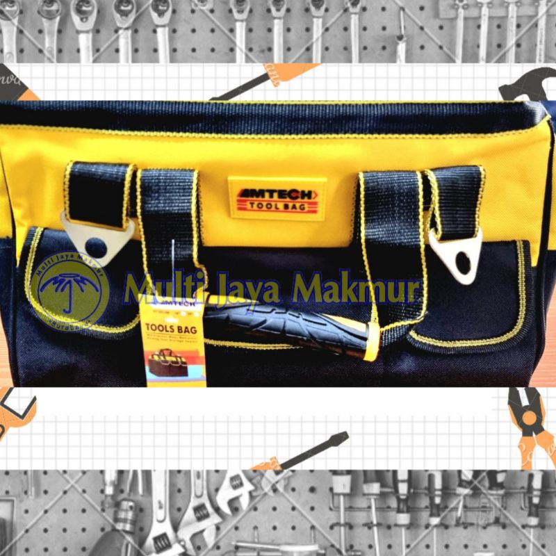 TOOL BAG TAS PERKAKAS PERTUKANGAN HAND TOOLS ALAT TEKNIK MEKANIK