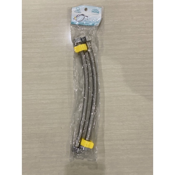 THAMES / RIFENG - Fleksibel Anyam - Steel Braided Hose plus Pengencang - 30 cm