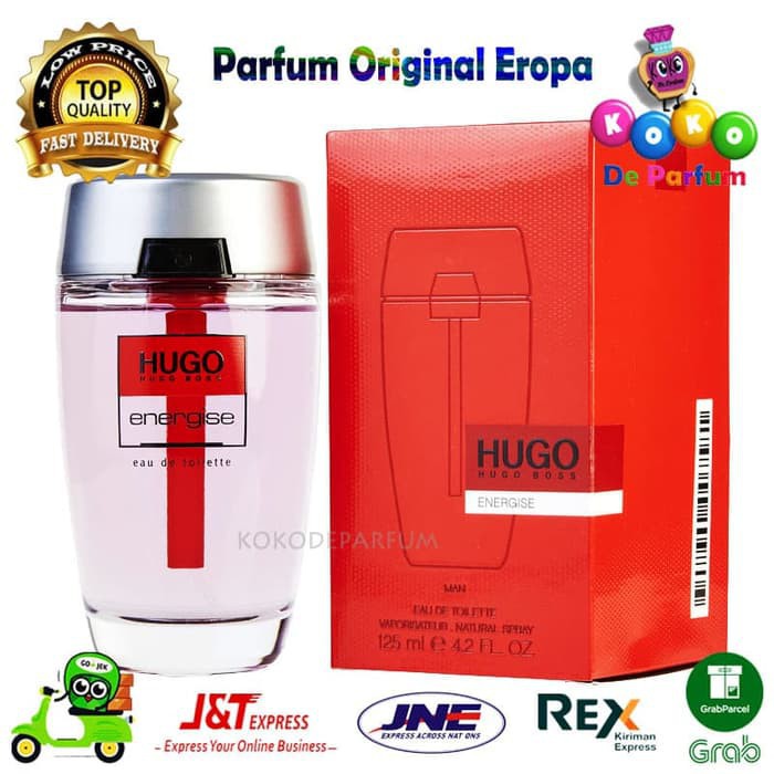 (T) TERLARIS Parfum Pria Ori Reject Pria Hugo Boss Energize 125 ml Parfume Original
