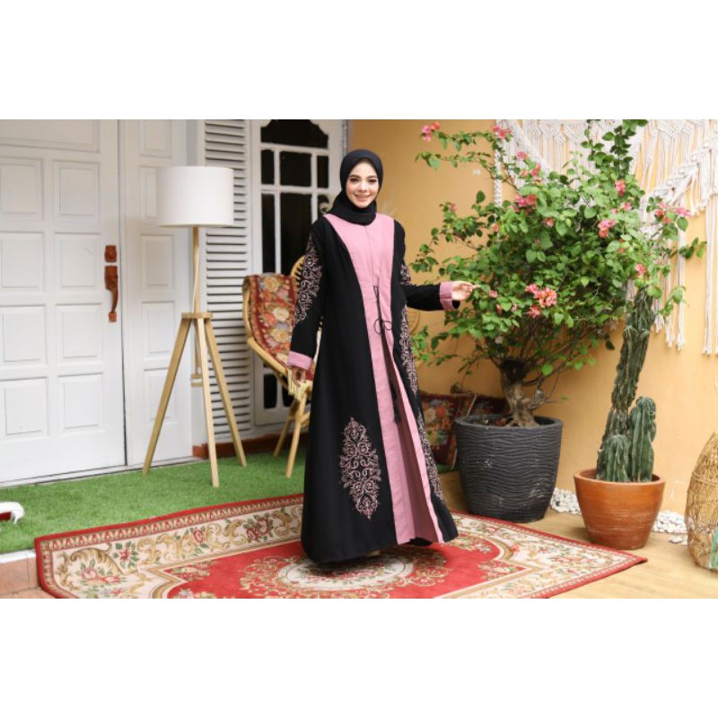 GALLERY EXCLUSIVE ABAYA HITAM GAMIS TURKEY 015