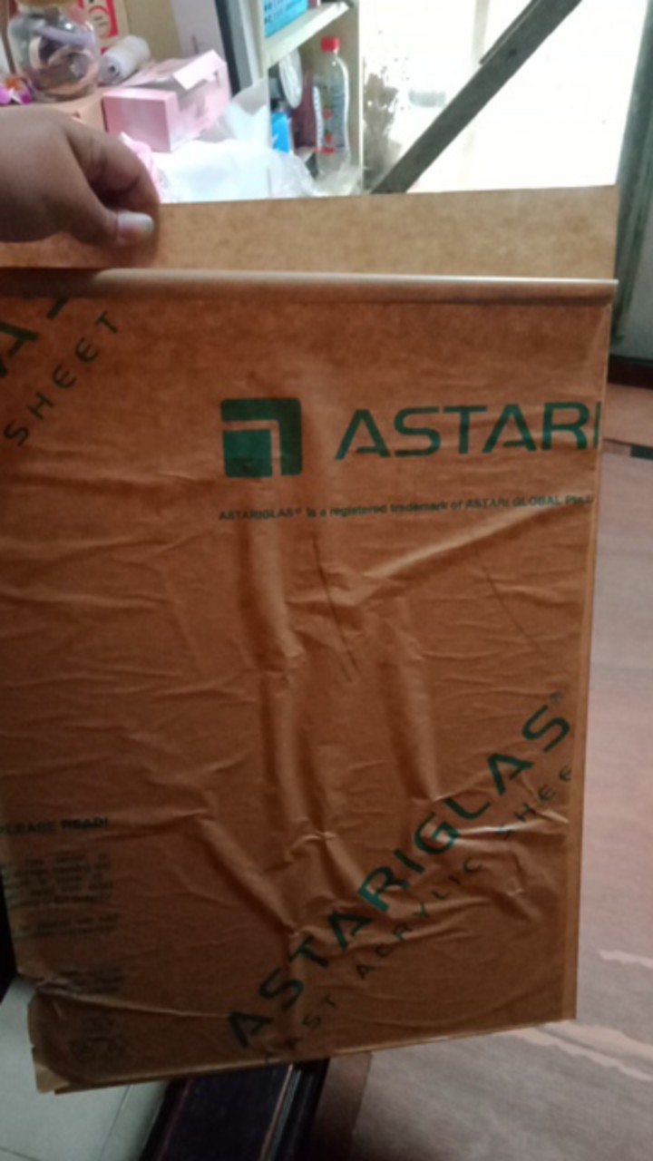 Akrilik Lembaran Custom 2mm  Bening Transparan /clear  Pemotongan Laser