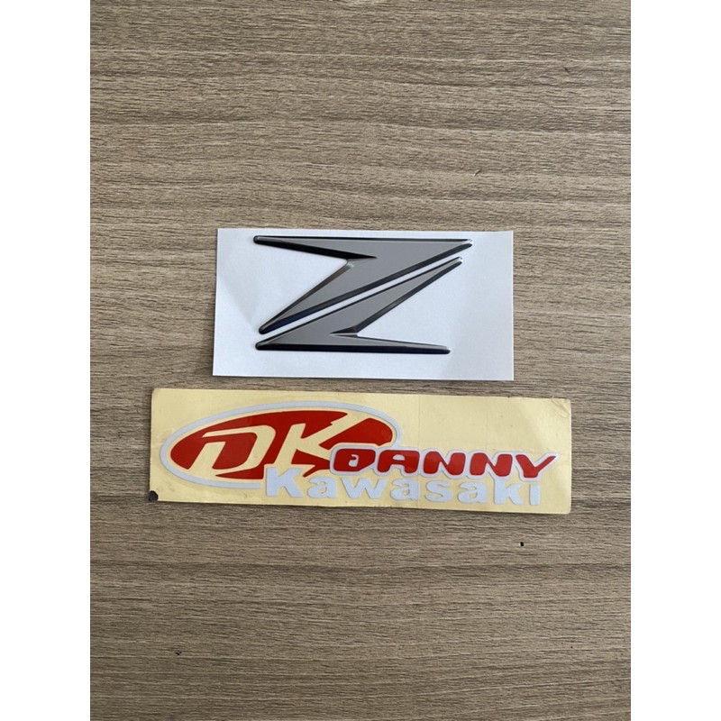 stiker Z timbul untuk Z800 dan Z1000 sugomi original