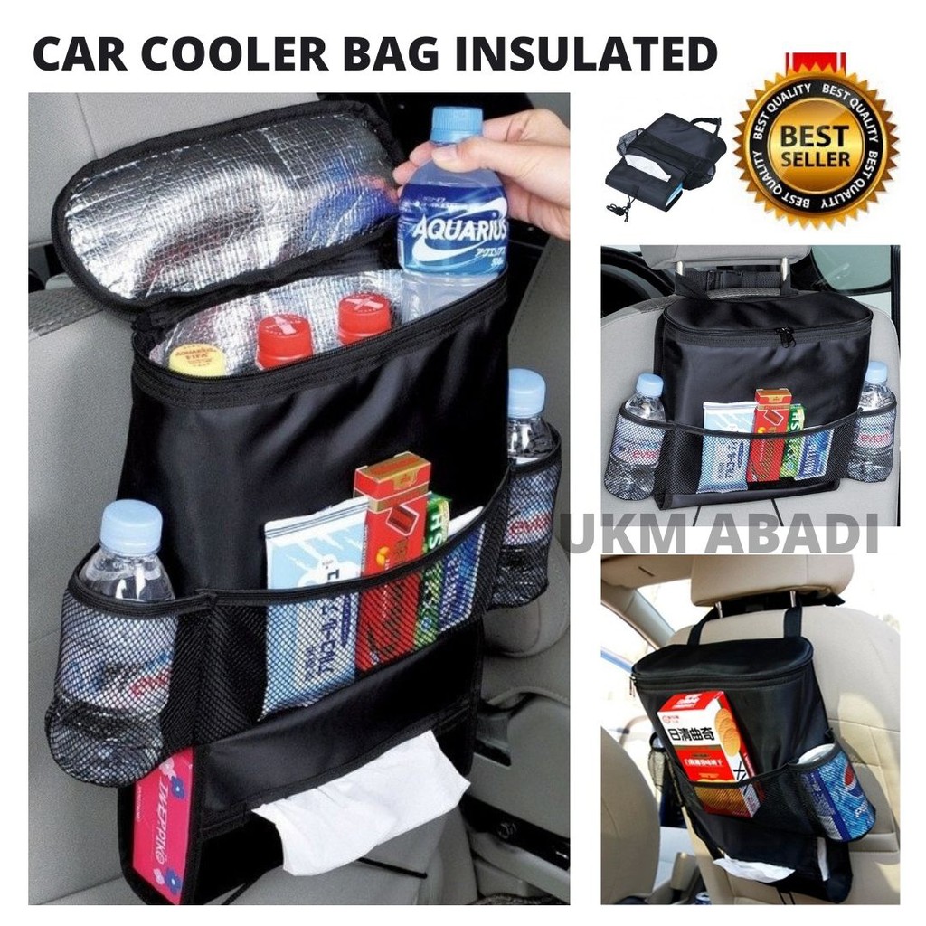 Rak Tas Pendingin Makanan Jok Mobil Portabel Cooler Thermal Insulated Bag  111134