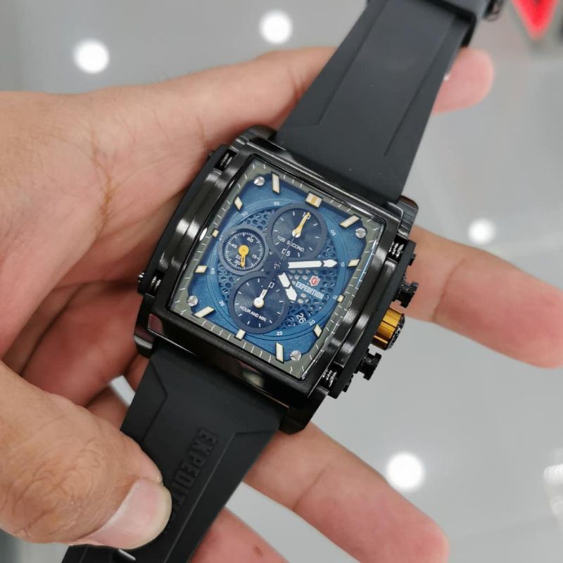 Jam Tangan Expedition E6798MC Black / Grey Original