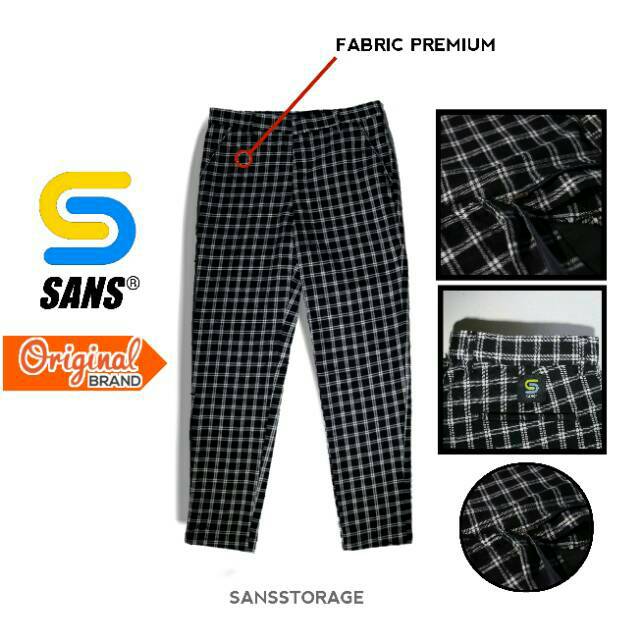 TARTAN PANTS | CELANA TARTAN