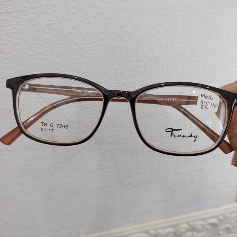 kacamata frame unisex Biru Lensa Blue photochromic blueray 315