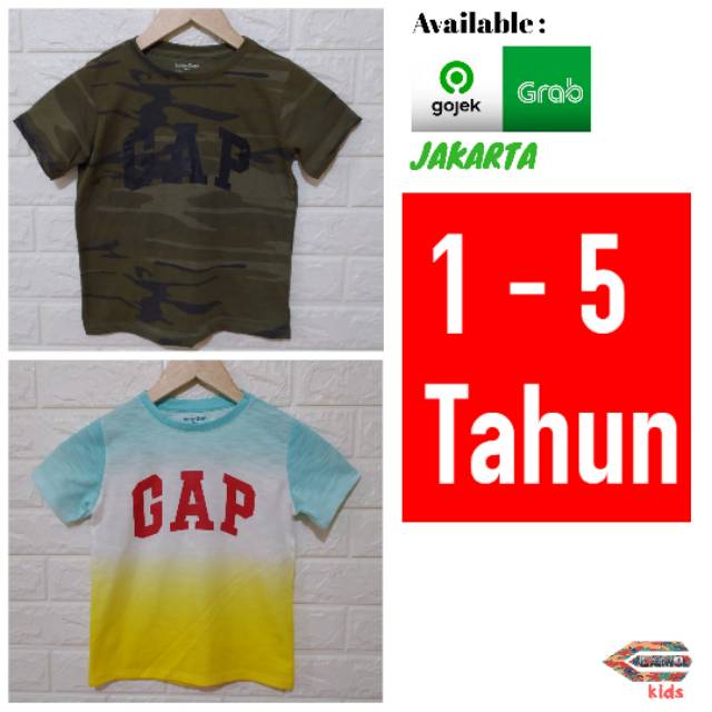 Baby gap kaos  bayi balita  laki laki dan perempuan  motif 