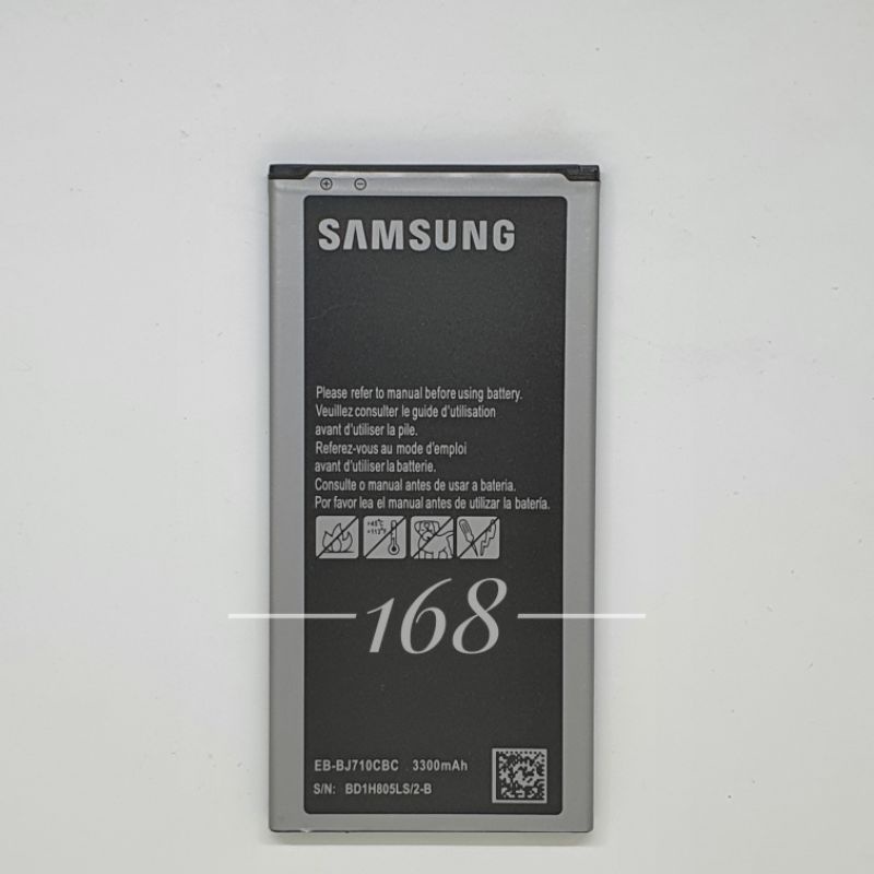 Baterai Batre Samsung Galaxy J7 2016 J710 Batere Batrai Samsung EB-BJ710CBC Original Battery