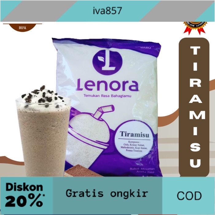 

PROMO Bubuk Minuman Rasa Tiramisu Serbuk Minuman Aneka Rasa Kemasan 1 Kg GRATIS ONGKIR