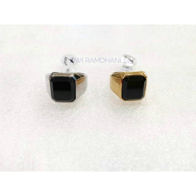 CINCIN PRIA SUPER KEREN BATU BLACK ONYX