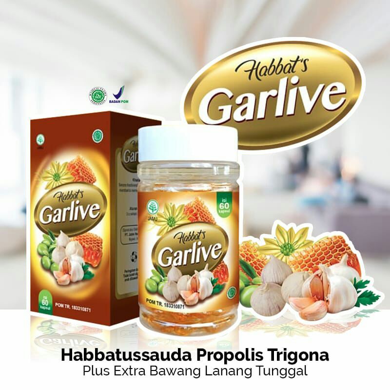 

habbats Garlive isi 100 kapsul