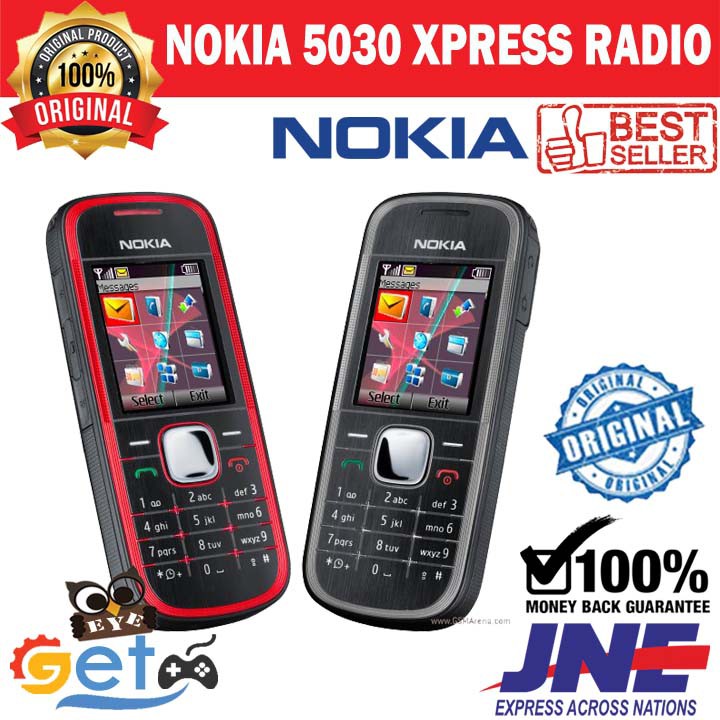 HP jadul Nokia 5030 XpressRadio - Original - Garansi