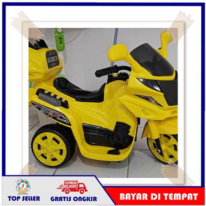 YOTTA TORNADO Mainan Motor Aki Anak Nmax Termurah Charger Sepeda Sepedah Mobil Mobilan Cas GP Murah