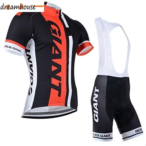 giant cycling jersey and shorts