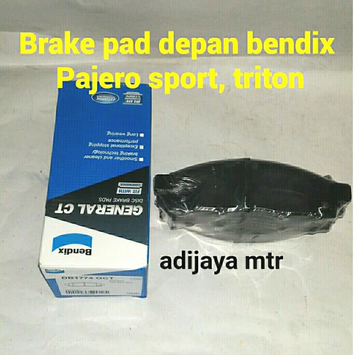 Brake pad depan pajero sport bendix