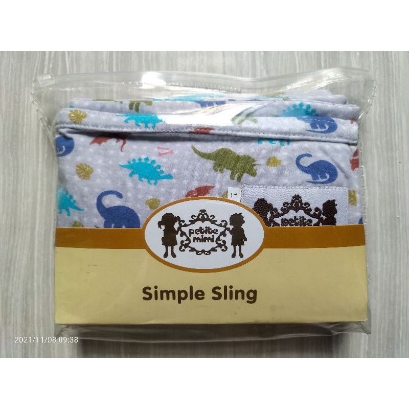 Geos Petite Mimi size L motif dino dua warna bolak balik