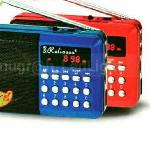 ➼ SPEAKER RADIO FM // MP3// USB // ROLINSON RL-4013 ❀