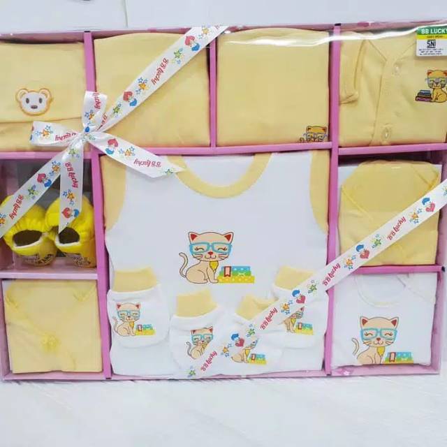 KADO BAYI TERKOMPLIT BABY LUCKY SUPER JUMBO-BABY SET BABY LUCKY SUPER JUMBO