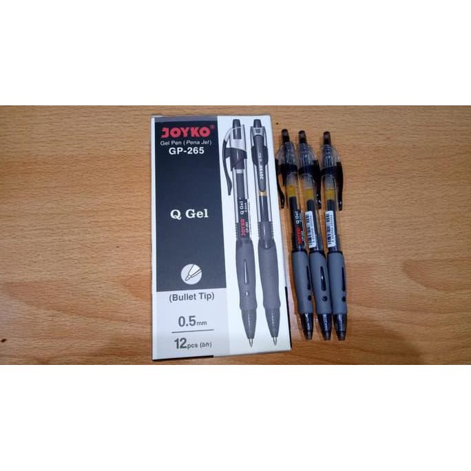 

Pulpen Gel Joyko GP-265 Q-Gel 0.5mm / Pulpen Joyko Q-Gel ( Perpc ) - Biru