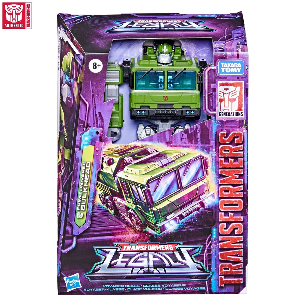 TRANSFORMERS Generations Legacy Voyager Prime Universe Bulkhead Action Figure