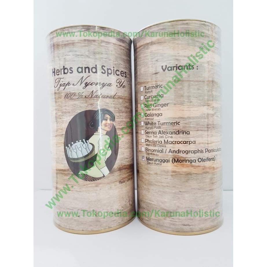

Tjap Nyonya Yo Sambiloto 250gram | Andrographis | 100% Natural