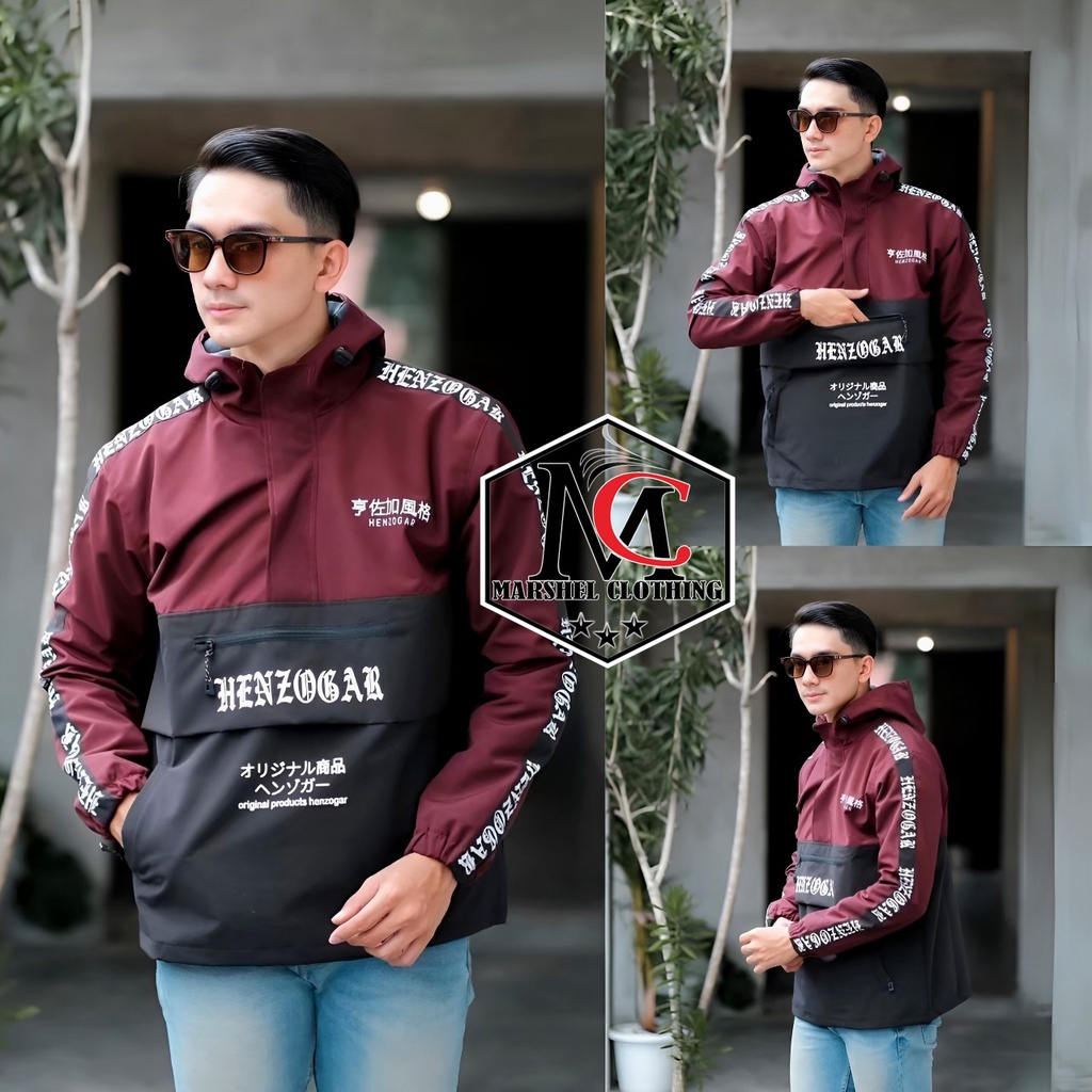 RCL - JAKET CAUGLE HENZOGAR SAKU DORAEMON PRIA TERLARIS DI SHOPEE