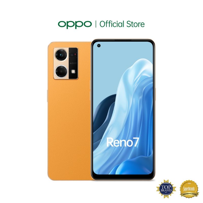 Hp Oppo Reno 7 4G Ram 8/256GB grs Resmi