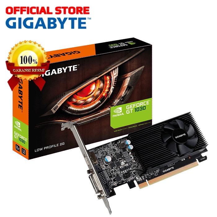 VGA Gigabyte GT 1030 2GB DDR5 LP-Gigabyte Geforce GT1030 DDR5 2GB