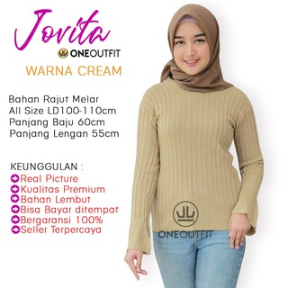  Baju  atasan  wanita  model  Rajut kekinian modis cocok untuk 