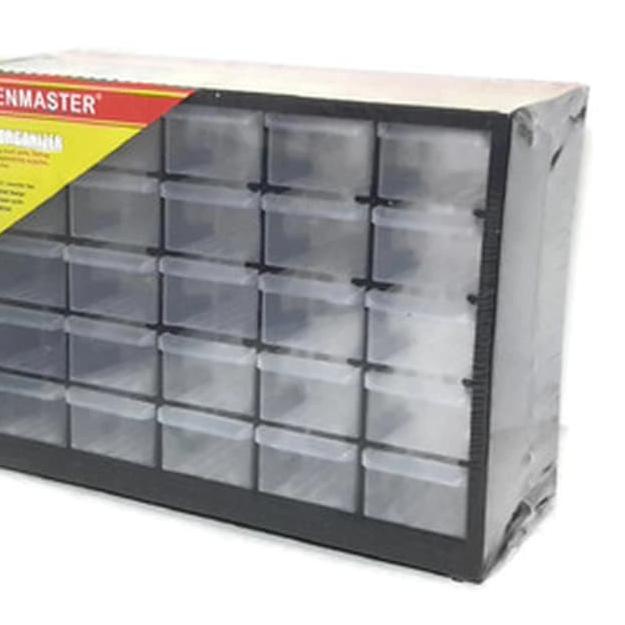 Kotak Plastik Kenmaster Rak Drawer 25 Susun Laci 25Slot Rak Susun Rak Plastik Kotak Kotak 25 Susun