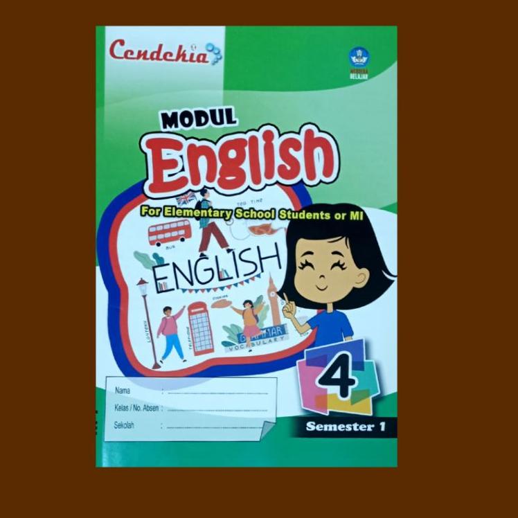 "Mlp31au22ᵟ" Modul English SD kelas 123456 Cendikia