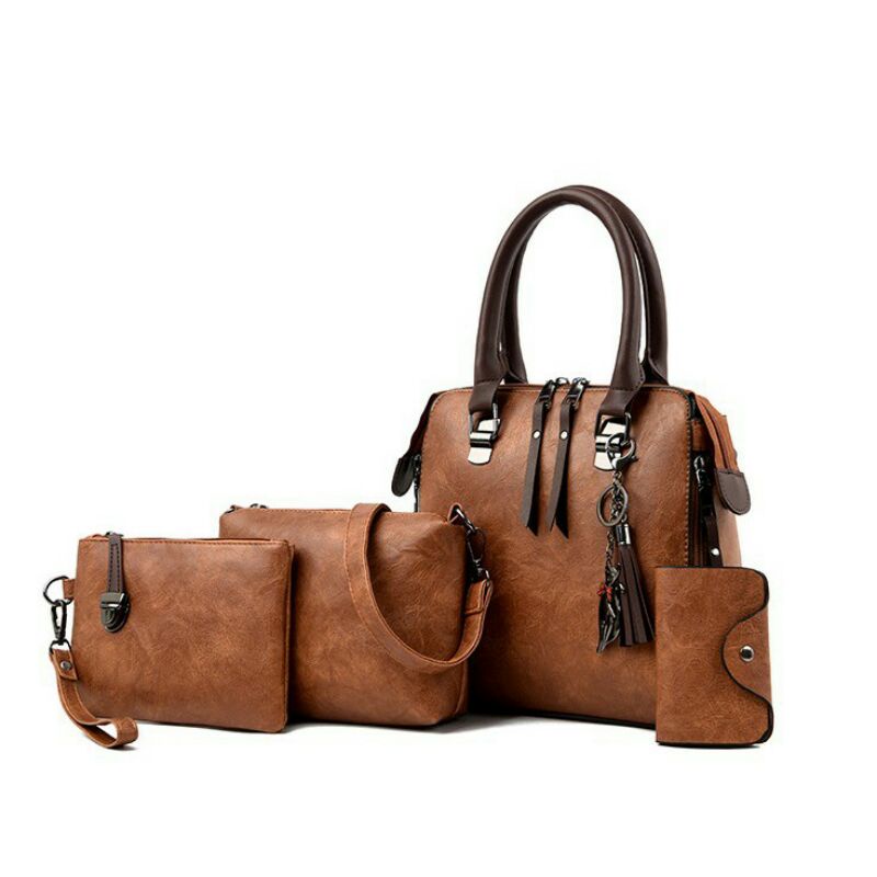 Tas Wanita Import 4 in 1 201003 GT1662 LT1496 CR7180 BQ2445