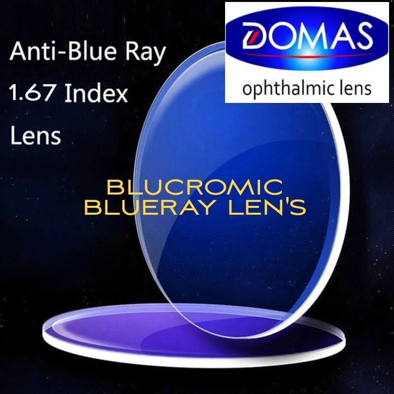 Jual Pembuatan Dan Pergantian Lensa Bluecromic Dom4s Original 100 Lensa Blucromic Blueray Anti 5001