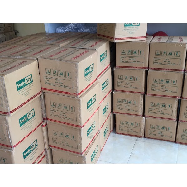 Sorb Dry/Desitech 1000 gr Silica Gel untuk Kontainer dan Lemari