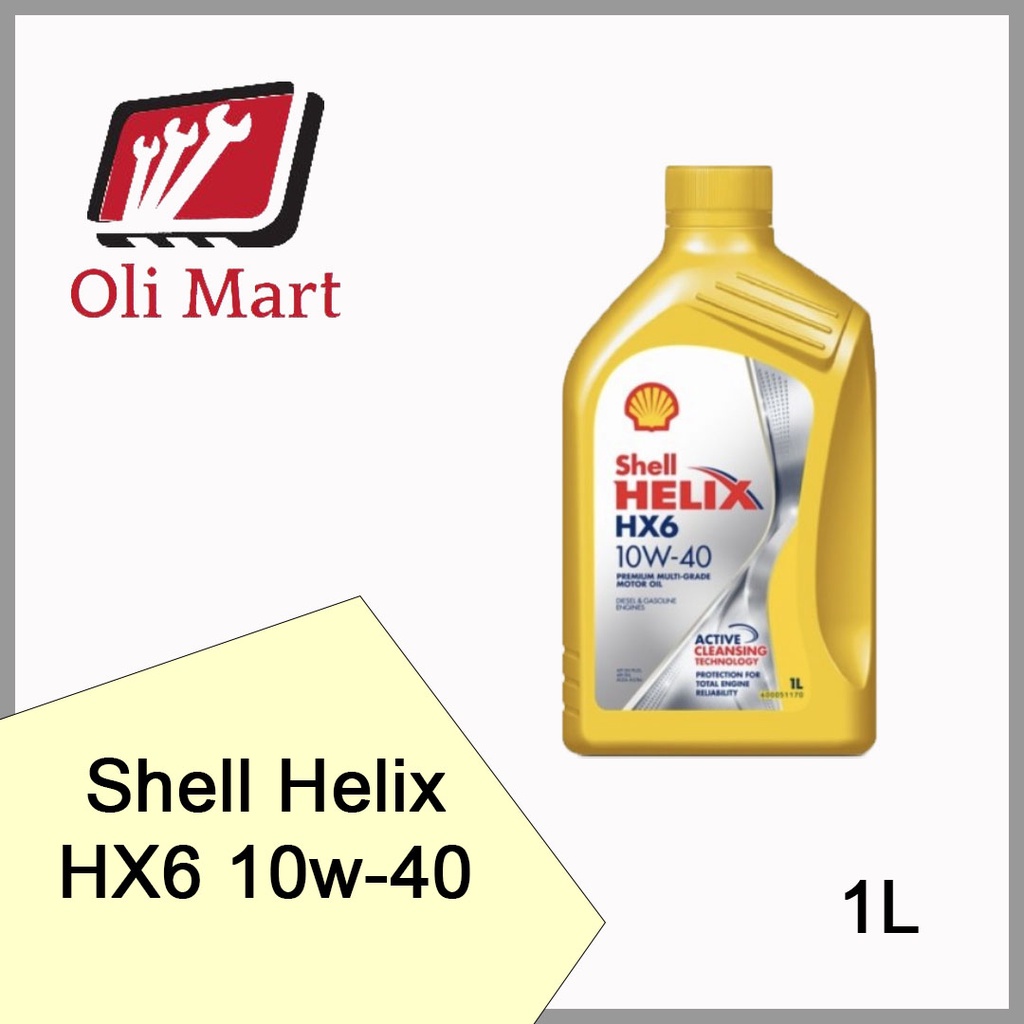 Oli Shell Helix Hx6 1L