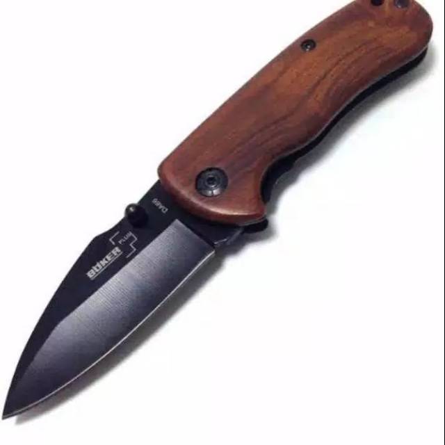 PISAU POTONG BUAH SURVIVAL LIPAT MINI BOKER