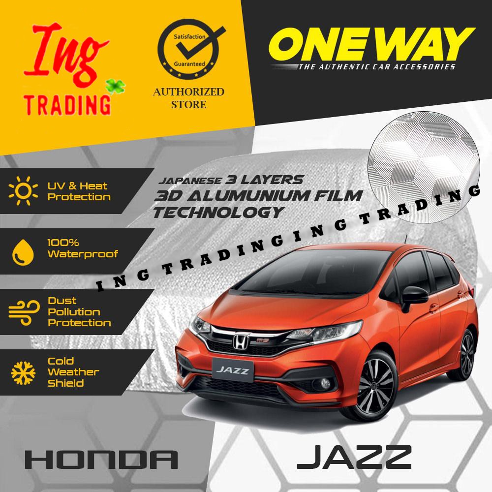 Cover Sarung Mobil HONDA JAZZ Anti Air Waterproof 3 LAPIS