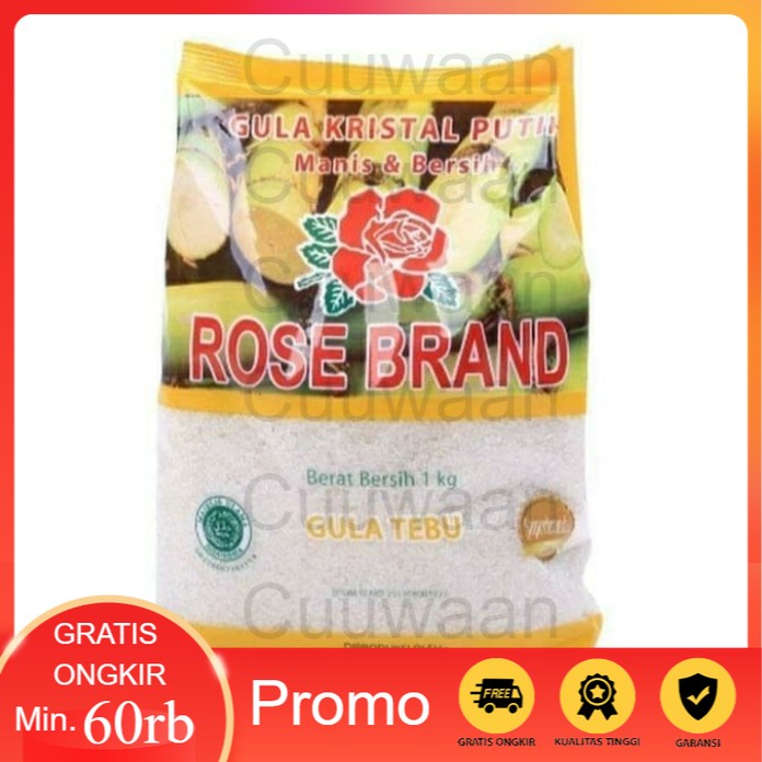 

Gula Pasir Rose Brand 1 kg Kuning