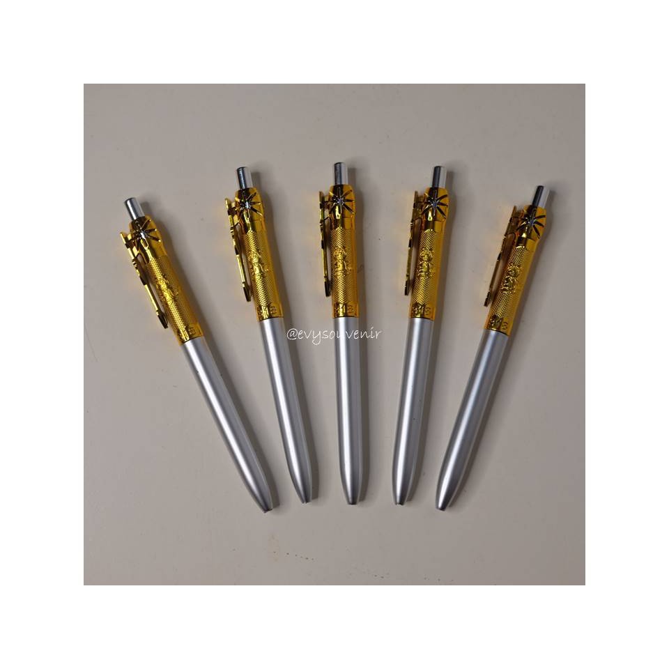 

Souvenir Pen Emas Silver. Rp 190.000 / 100 pcs