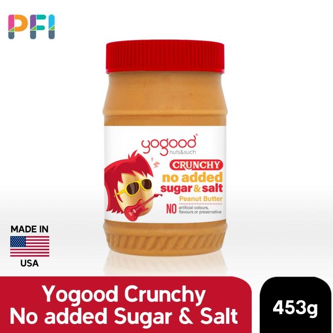 

YOGOOD Peanut Butter Crunchy No Sugar & Salt 453GR